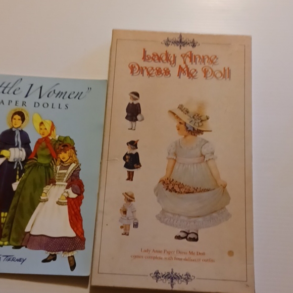 2 PREUSED 1 NEW PAPER DOLLS 🪆 SETS - Picture 2 of 11